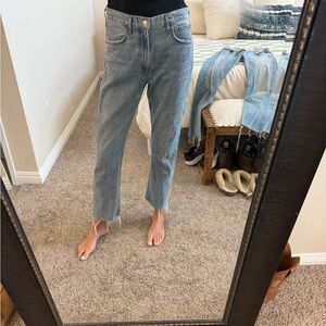 AGOLDE Cherie straight leg Women's Blue Jeans